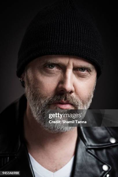 Lars Ulrich of heavy metal band Metallica is photographed for Red Bulletin on November 17, 2016 in London, England.