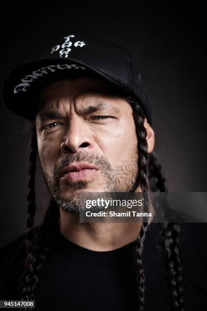 Robert Trujillo of heavy metal band Metallica is photographed for Red Bulletin on November 17, 2016 in London, England.