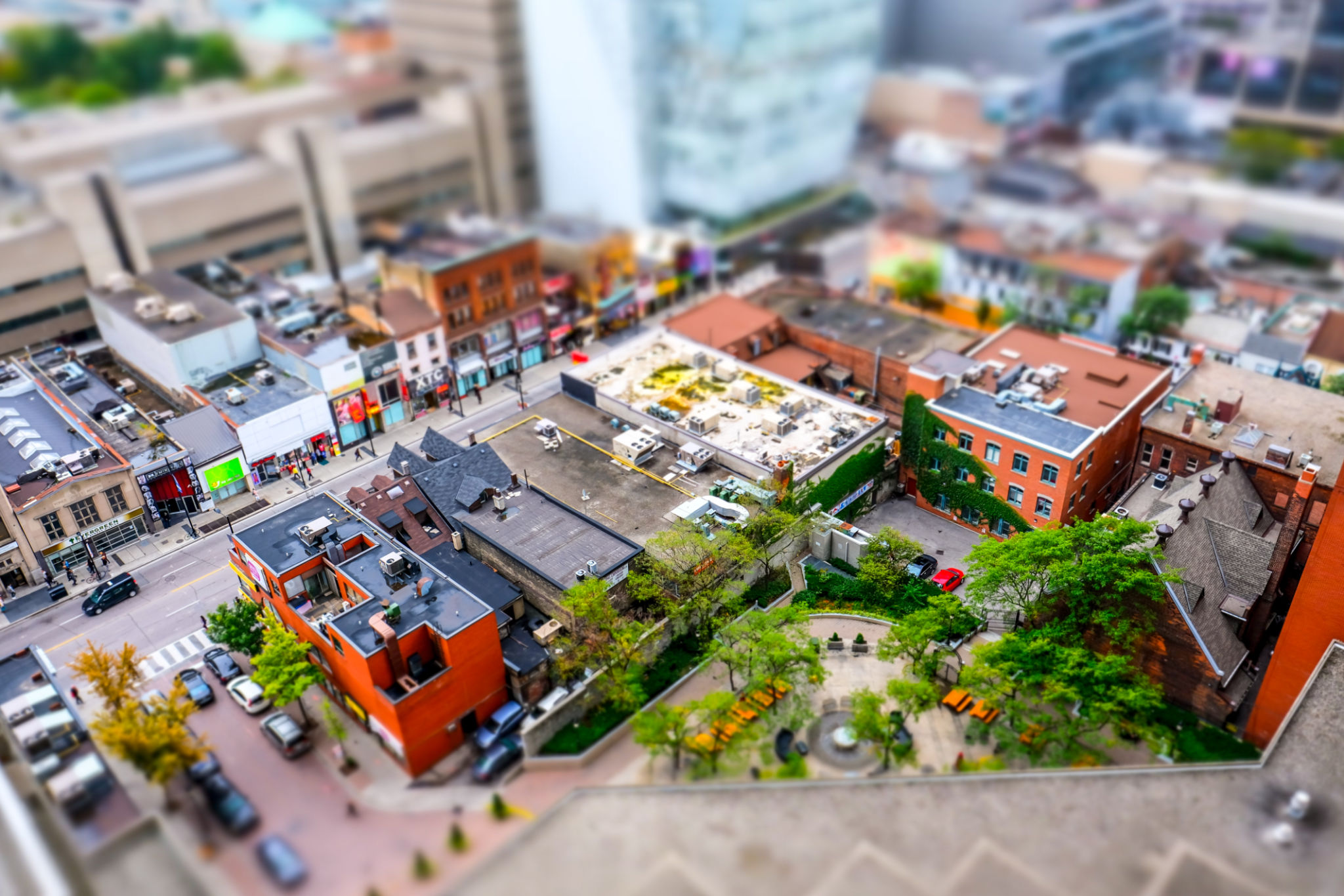 small city