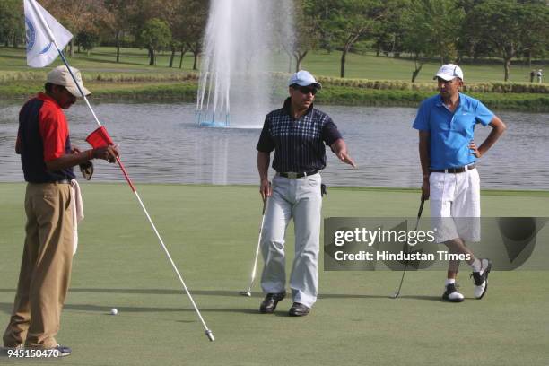 Robert Vadra at the Madhavrao Scindia Gold Tournament 2008 at DLF Golf Course in Gurgaon.