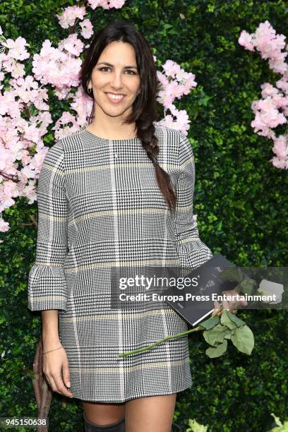 Irene Junquera attends the presentation of 'Piel de Letra' book by Laura Escanes on April 11, 2018 in Madrid, Spain.