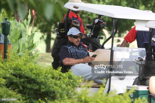 Robert Vadra at the Madhavrao Scindia Gold Tournament 2008 at DLF Golf Course in Gurgaon.