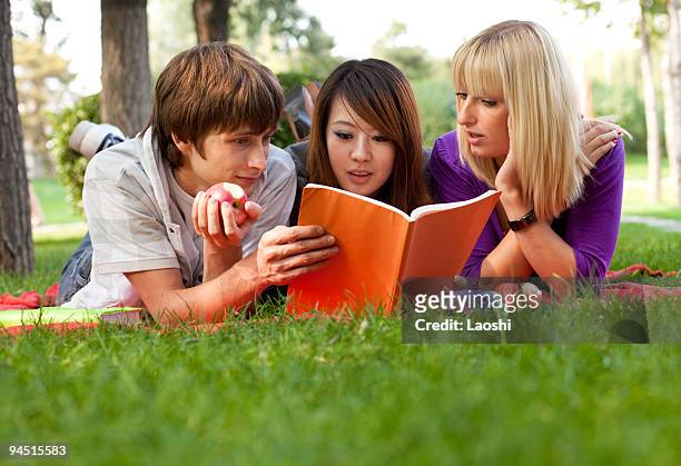 group of students - laoshi stock pictures, royalty-free photos & images