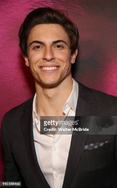 Derek Klena attends the Broadway Opening Night Performance for "Children of a Lesser God" at Studio 54 Theatre on April 11, 2018 in New York City.
