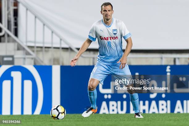Alex Wilkinson of Sydney FC in action during the AFC Champions League 2018 Group H match between Suwon Samsung Bluewings vs Sydney FC at Suwon World...
