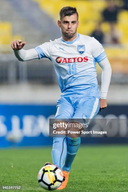 Chris Zuvela of Sydney FC in action during the AFC Champions League 2018 Group H match between Suwon Samsung Bluewings vs Sydney FC at Suwon World...