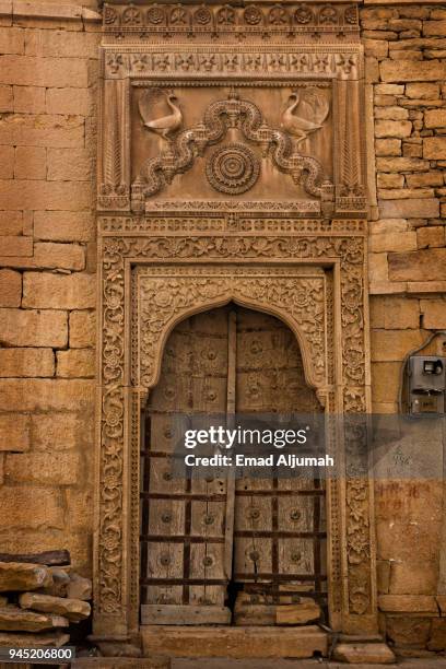 jaisalmer fort, jaisalmer, rajasthan, india - jaisalmer fotografías e imágenes de stock