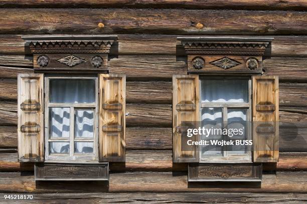 MUSEE DE LA'ARCHITECTURE EN BOIS, KOSTROMA, RUSSIE.