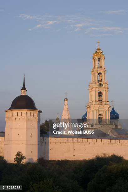 TOUR D'EAU, ENCEINTE FORTIFI?????E, LAURE DE LA TRINITE SAINT SERGE, SERGIEV POSSAD, RUSSIE.