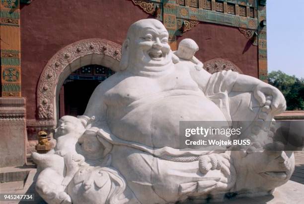 TEMPLE XIAOXI, PARC BEIHAI, PEKIN, CHINE.