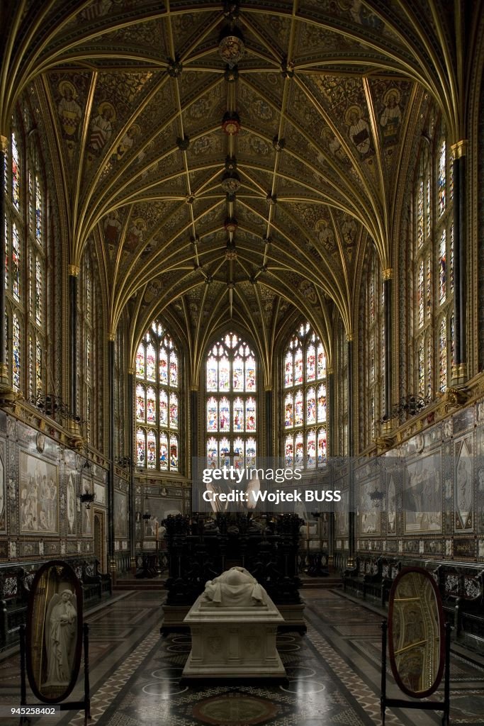 WINDSOR,CASTLE,ALBERT MEMORIAL CHAPEL,BERCKSHIRE,GREAT BRITAIN,UNITED KINGDOM