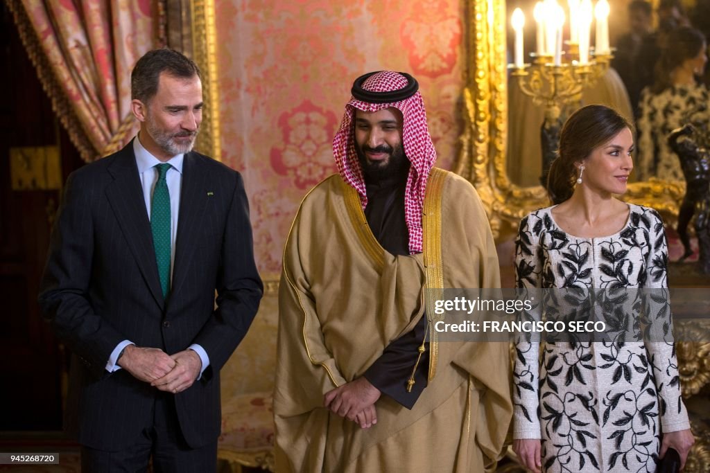 SPAIN-SAUDI-DIPLOMACY-ROYALS
