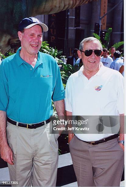 Michael Eisner and Roy E. Disney