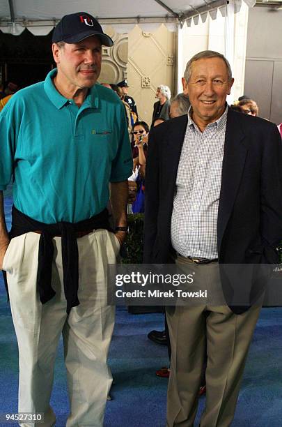 Michael Eisner and Roy E. Disney