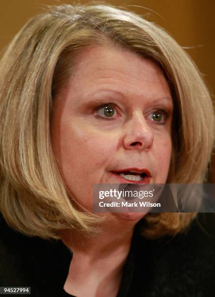 Acting Transportation Security Administration Administrator, Gale Rossides testifies during a House Homeland Security Committee hearing on Capitol...