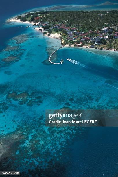 West indies martinique aerial view marin bay landscape antilles martinique vue aerienne baie du marin paysage.