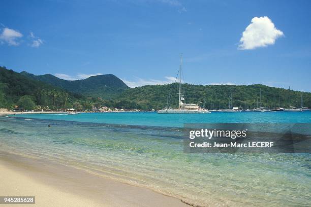 West indies martinique beach anses d arlet sea boat landscape antilles martinique plage anses d arlet mer bateau paysage.