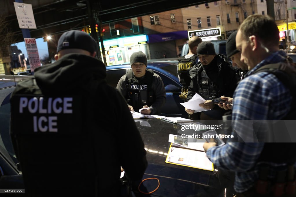 ICE Arrests Undocumented Immigrants In NYC