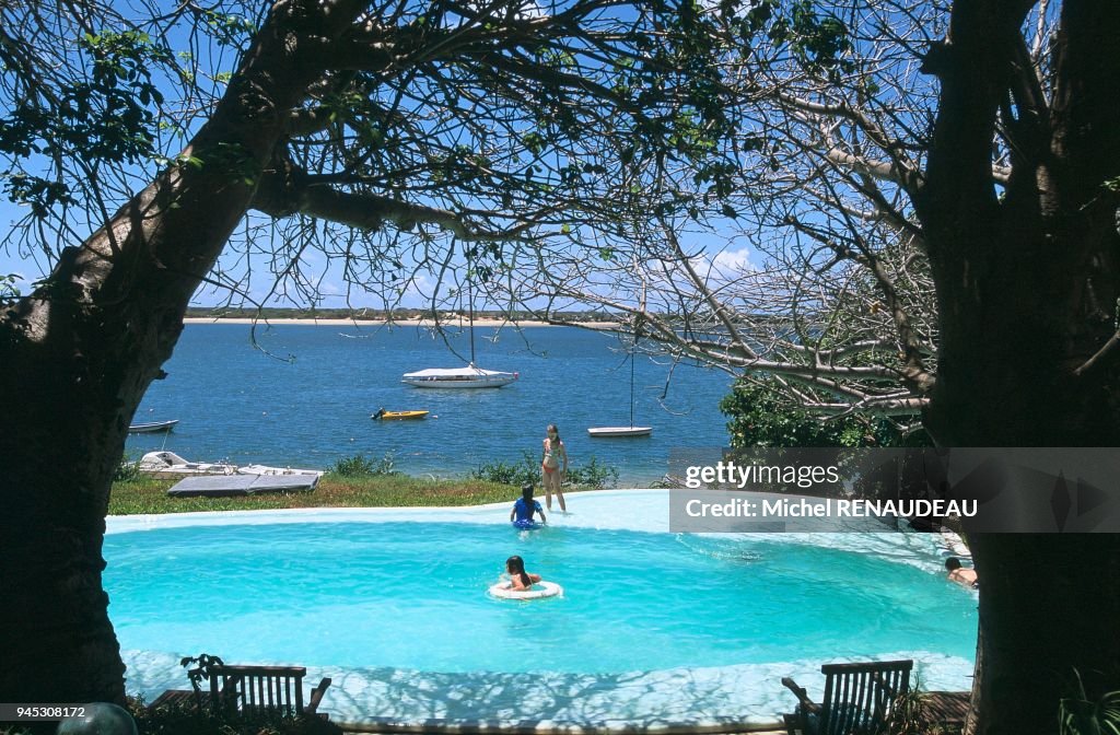 ILE DE LAMU,HOTEL PEPONI, village de SHELA,KENYA,AFRIQUE DE L'EST