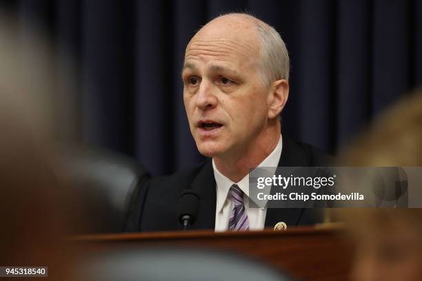 House Armed Services Committee ranking member Rep. Adam Smith questions witnesses during a hearing in the Rayburn House Office Building on Capitol...