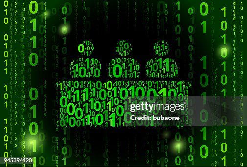 Audience Binary Code Vector Pattern Background Audience Binary Code Vector Pattern Background