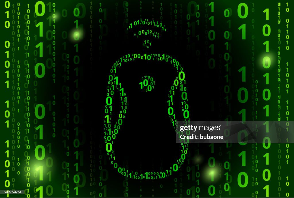 Computer's Mouse Pattern Background Computer Mouse Binary Code Vector Pattern Background High-Res Vector ...