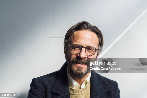 Actor Marc Maron is photographed for Interview Magazine on July 16, 2015 in Los Angeles, California.