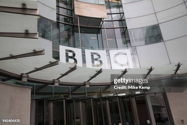 Headquarters, BBC Broadcasting House, Portland Place, London, England, United Kingdom. The main building was refurbished, withradio stations BBC...