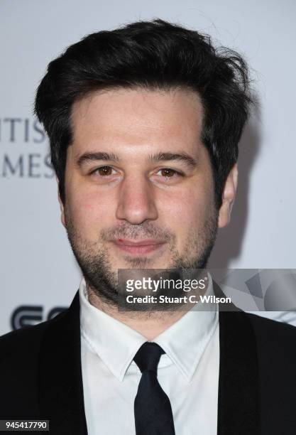 Florent Maurin attends the British Academy Game Awards held at the Troxy on April 12, 2018 in London, England.