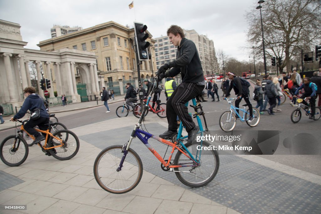 Bike Life Flash Mob In London
