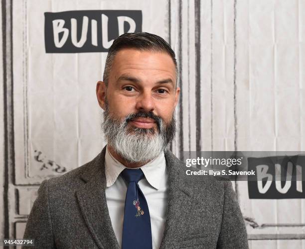 Writer and Director Marc Silverstein visits Build Series to discuss the film "I Feel Pretty" at Build Studio on April 12, 2018 in New York City.