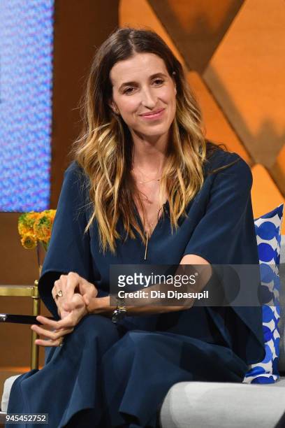 Birchbox co-founder CEO Katia Beauchamp speaks onstage during Vanity Fair's Founders Fair at Spring Studios on April 12, 2018 in New York City.