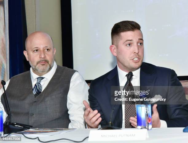 Raphael Avigdor, and Michael Putnam attend the Haute Residence 2018 Luxury Real Estate Summit at CORE: Club on April 12, 2018 in New York City.