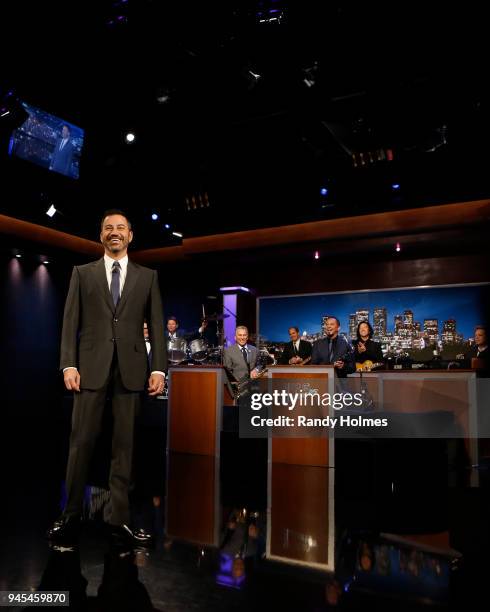 Jimmy Kimmel Live!" airs every weeknight at 11:35 p.m. EDT and features a diverse lineup of guests that include celebrities, athletes, musical acts,...