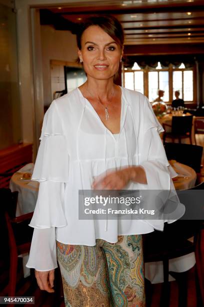 Christine Lienhard during the Lanserhof Ladies Lunch at Widder Hotel on April 12, 2018 in Zurich, Switzerland.