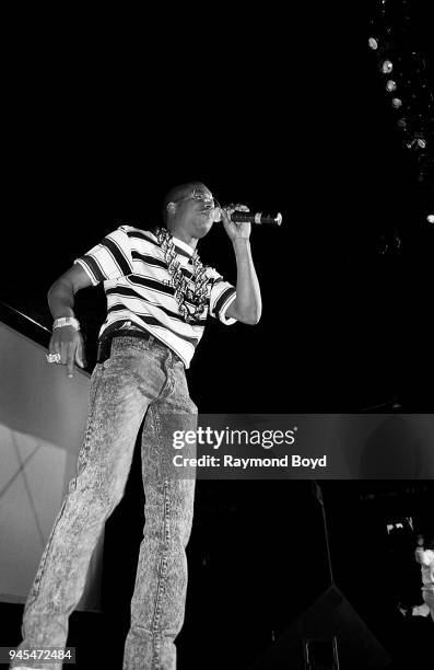 Rapper Too Short performs at Kemper Arena in Kansas City, Missouri in June 1989.