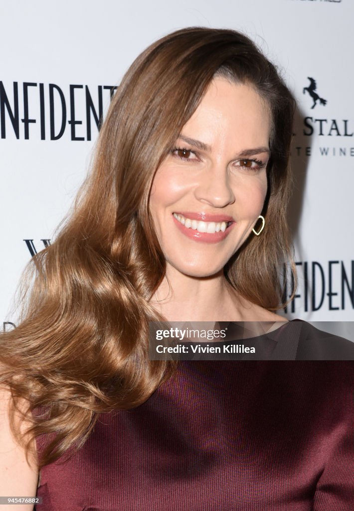 Los Angeles Confidential magazine celebrates its Women of Influence issue with cover star Hilary Swank