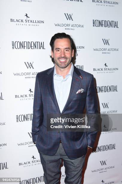 Publisher at Modern Luxury Media Chris Gialanella attends Los Angeles Confidential magazine celebrates its Women of Influence issue with cover star...