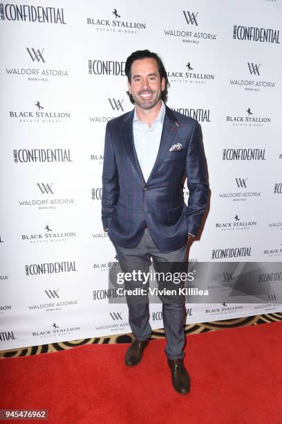 Publisher at Modern Luxury Media Chris Gialanella attends Los Angeles Confidential magazine celebrates its Women of Influence issue with cover star...