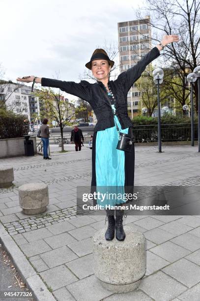 Actress Petra Drechsler during Trachtentrends 2018 at Sheraton on April 12, 2018 in Munich, Germany.