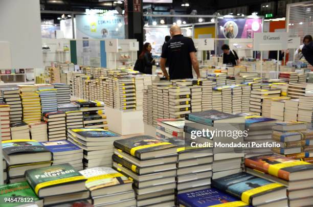 Gems stand at he first edition of Tempo di Libri, a bookfair organised by Fabbrica del Libro, a company incorporated by Fiera Milano and by Ediser,...