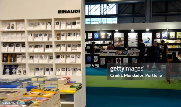 Einaudi stand at the first edition of Tempo di Libri, a bookfair organised by Fabbrica del Libro, a company incorporated by Fiera Milano and by...