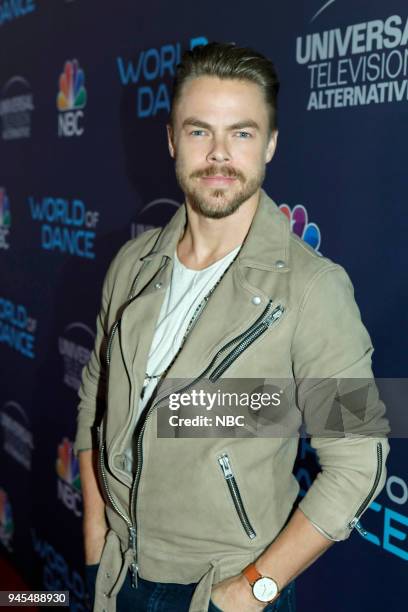 World of Dance" Party, Delilah Restaurant, West Hollywood, CA -- Pictured: Derek Hough --