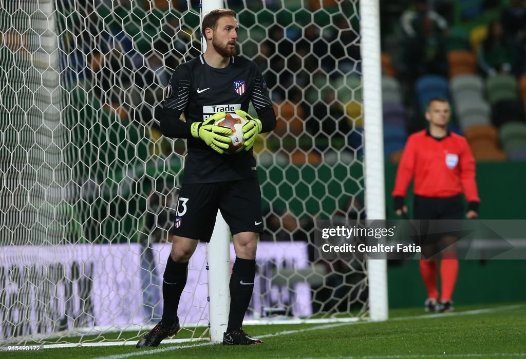 Sporting CP v Club Atletico de Madrid - UEFA Europa League Quarter Final Leg Two