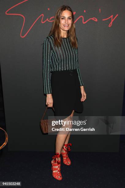 Yasmin Le Bon attends as Giorgio Armani hosts trunk show at the Giorgio's London event to celebrate the opening of the new Giorgio Armani and...