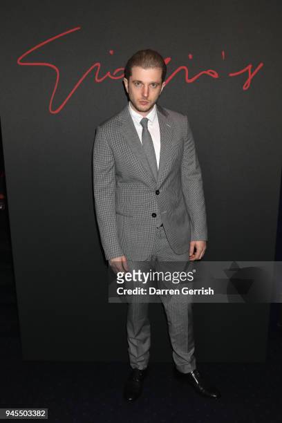 Plan B attends as Giorgio Armani hosts trunk show at the Giorgio's London event to celebrate the opening of the new Giorgio Armani and Armani/Casa...