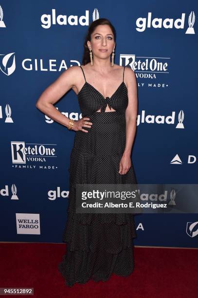 Chelsea Peretti attends the 29th Annual GLAAD Media Awards at The Beverly Hilton Hotel on April 12, 2018 in Beverly Hills, California.