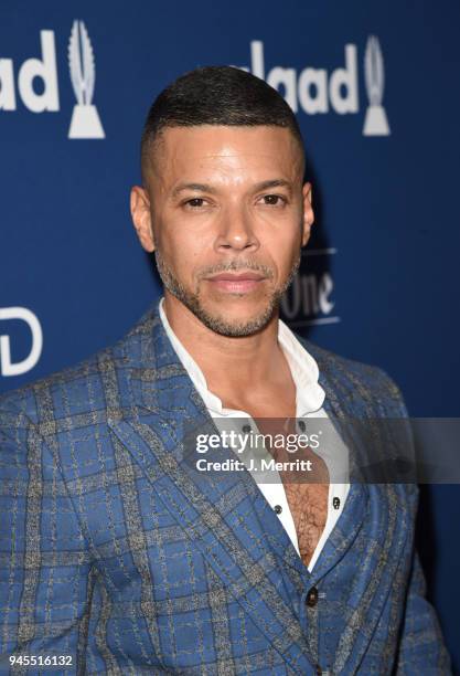 Wilson Cruz attends the 29th Annual GLAAD Media Awards at The Beverly Hilton Hotel on April 12, 2018 in Beverly Hills, California.