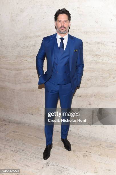 Joe Manganiello attends The Hollywood Reporter's Most Powerful People In Media 2018 at The Pool on April 12, 2018 in New York City.