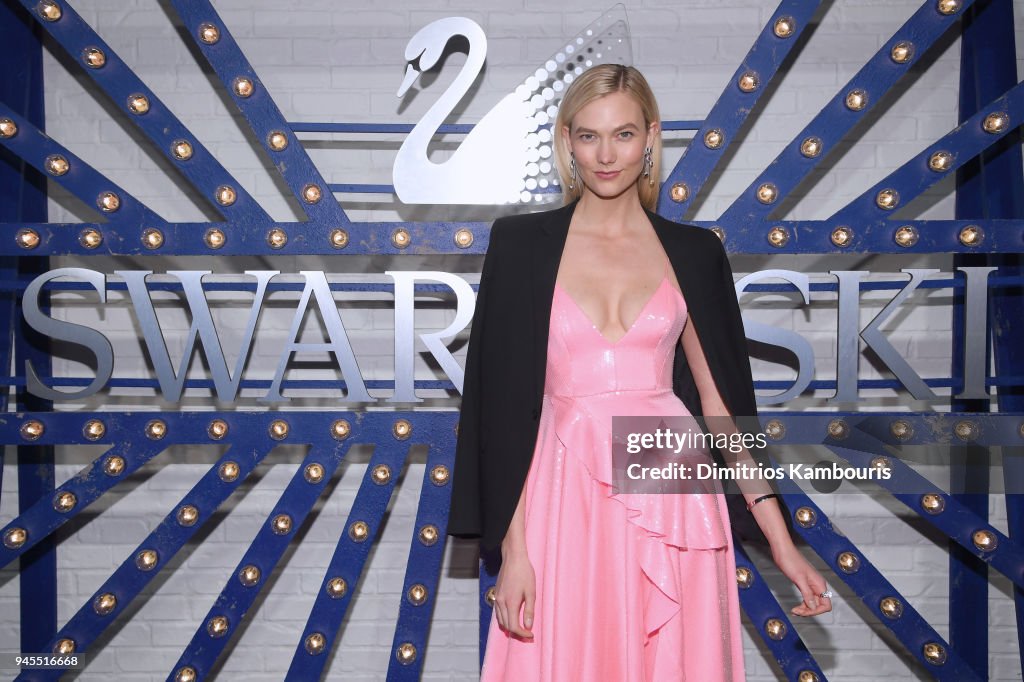 Swarovski Times Square Celebration with Karlie Kloss